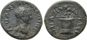 CAPPADOCIA. Uncertain mint. Domitian (81-96). Ae. Aulus Caesennius Gallus, legatus Augusti