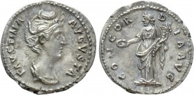 FAUSTINA I (138-140/1). Denarius. Rome
