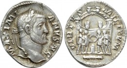 GALERIUS (Caesar, 293-305). Argenteus. Treveri
