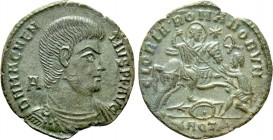 MAGNENTIUS (350-353). Follis. Aquileia