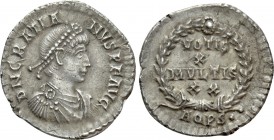 GRATIAN (367-383). Siliqua. Aquileia
