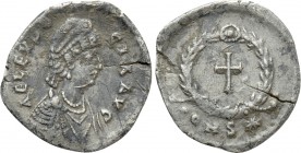 AELIA EUDOCIA (Augusta, 423-460). Siliqua. Constantinople