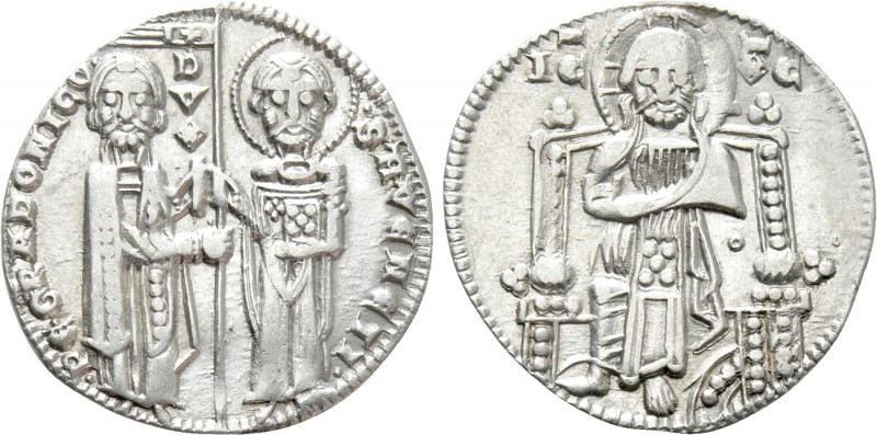 ITALY. Venice. Pietro Gradenigo (1289-1311). Grosso. 

Obv: PЄ GRADONICO DVX S...