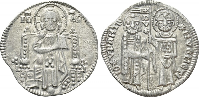 ITALY. Venice. Giovanni Soranzo (1312-1328). Grosso. 

Obv: IO SVPANTIO / DVX ...