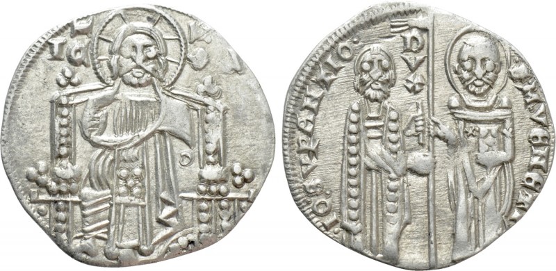 ITALY. Venice. Giovanni Soranzo (1312-1328). Grosso. 

Obv: IO SVPANTIO / DVX ...