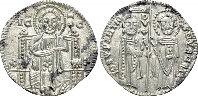 ITALY. Venice. Giovanni Soranzo (1312-1328). Grosso. 

Obv: IO SVPANTIO / DVX ...