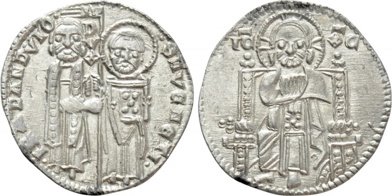 ITALY. Venice. Francesco Dandolo (1328-1339). Grosso. 

Obv: FRA DANDVLO / DVX...