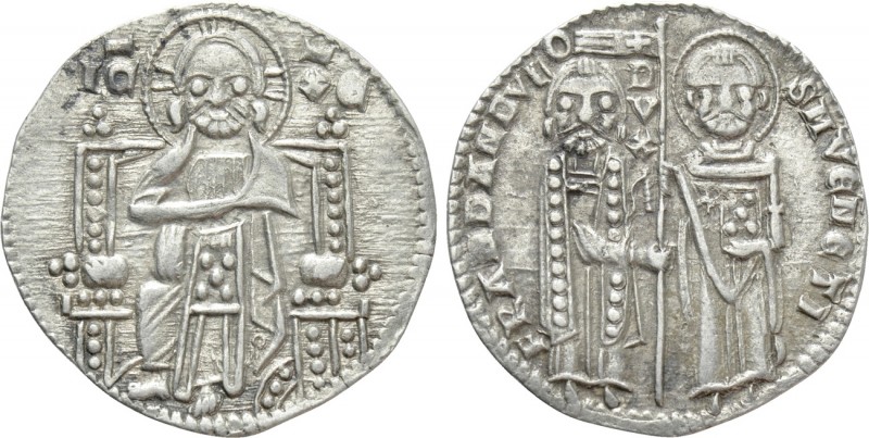 ITALY. Venice. Francesco Dandolo (1328-1339). Grosso. 

Obv: FRAN DANDVLO / DV...