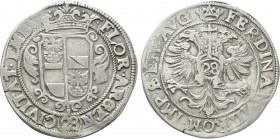 GERMANY. Emden. Ferdinand II (Holy Roman Emperor, 1624-1637). Gulden or 28 Stüber