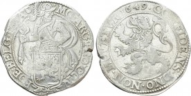 NETHERLANDS. Utrecht. Lion Dollar or Leeuwendaalder (1649)