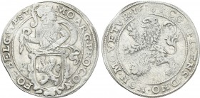 NETHERLANDS. West Friesland. Lion Dollar or Leeuwendaalder (1616)