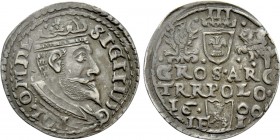 POLAND. Sigismund III Vasa (1587-1632). Trojak (1600). Olkusz