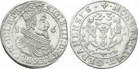 POLAND. Sigismund III Vasa (1587-1632). Ort (1623). Gdansk (Danzig)