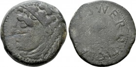 HISPANIA. Baetica. Gades. Tiberius (Caesar, 4-14). Dupondius