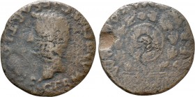HISPANIA. Baetica. Hispalis (Colonia Romula). Germanicus (Caesar, 15 BC-AD 19). Semis