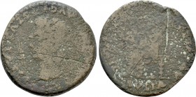 HISPANIA. Baetica. Italica. Divus Augustus (Died 14). Dupondius