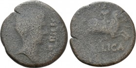 HISPANIA. Tarraconensis. Bilbilis. Augustus (27 BC-14 AD). As