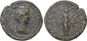 FAUSTINA I (Augusta, 138-140). Sestertius. Rome