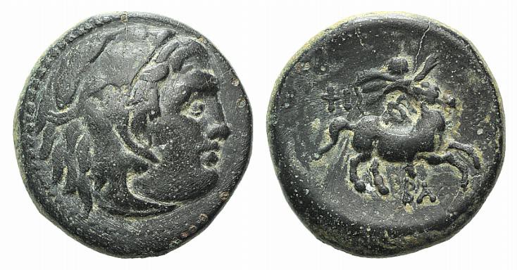 Kings of Macedon, Philip III (323-317 BC). Æ Unit (19mm, 6.42g, 12h). Uncertain ...