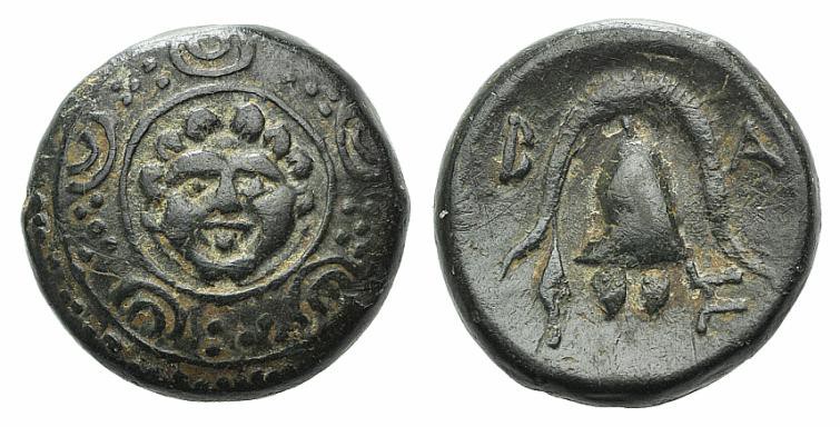 Kings of Macedon, Philip III (323-317 BC). Æ Half Unit (15mm, 4.94g, 7h). Salami...