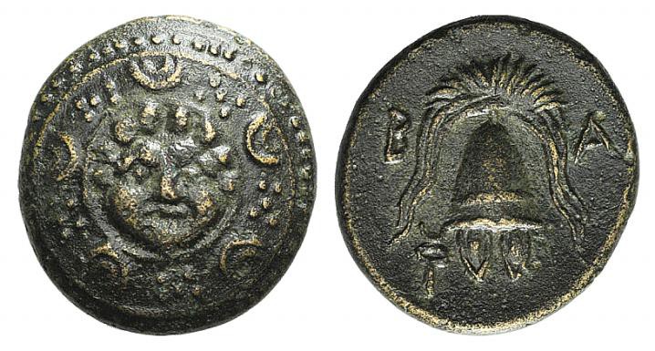 Kings of Macedon. Philip III (323-317 BC). Æ Half Unit (15mm, 3.69g, 11h). Salam...
