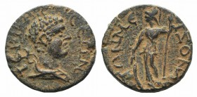 Pisidia, Termessos Major. Semi-autonomous issue, c. 3rd century AD. Æ (24mm, 9.76g, 12h). Bare-headed and draped bust of Hermes r., caduceus over shou...
