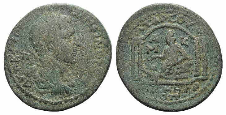 Maximinus I (235-238). Cilicia, Tarsus. Æ (38mm, 28.71g, 6h). Laureate, draped a...