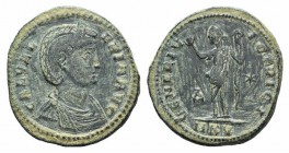 Galeria Valeria (Augusta, 293(?)-311). Æ Follis (26mm, 6.65g, 12h). Cyzicus, c. AD 311. Diademed and draped bust r. R/ Venus standing facing, head l.,...