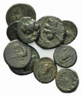 Lot of 10 Greek AE coins, to be catalog. Lot sold as it, no return