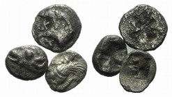 Lot of 3 Greek AR coins, to be catalog. Lot sold as it, no return
