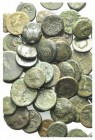 Lot of c. 100 Greek AE coins, to be catalog. Lot sold as it, no return