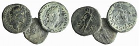 Lot of 3 Roman Provincial Æ coins to be catalog. Lot sold as is, no returns