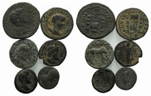 Lot of 6 Roman Provincial Æ coins to be catalog. Lot sold as is, no returns