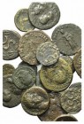 Lot of 20 Roman Provincial Æ coins to be catalog. Lot sold as is, no returns