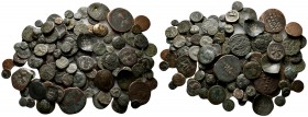 Lot of 125 Bronze coins. Lot sold as it, no returns