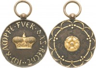 Orden deutscher Länder Sachsen-Gotha-Altenburg
Kriegs-Denkmünze für 1814/15, für Mannschaften Verliehen 1814-1815, 1817. Bronze dunkelt, teilvergolde...