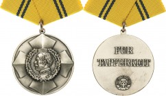 Orden der Deutschen Demokratischen Republik Staatliche Auszeichnungen
Blücher-Medaille für Tapferkeit in Silber Gestiftet 1968. Nicht verliehen. Bunt...