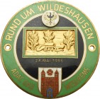 Auto- und Motorradmedaillen und -plaketten
Wildeshausen Einseitige emaillierte Bronzeplakette 1956 (C. Poellath, Schrobenhausen) Rund um Wildeshausen...