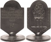 Drittes Reich
 Bronzierte Eisengussplakette 1936 (unsigniert) Auszeichnung des Deutschen Radfahrer-Verbandes "Für hervorragende Leistungen im Radwand...