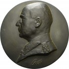 Drittes Reich
 Einseitige Bronzegussmedaille o.J. (1940-1944) (K. Dautert) Auf den deutschen Generalfeldmarschall List, Wilhelm (1880-1971 ) . Brustb...