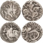 Afghanistan - Kabul und Gandhara
Samanta Deva ca. 850-970 Drachme und Spalapati Deva - Drachme Mitchiner 1585, 1576 2 Stück. Sehr schön
