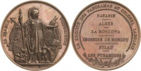 Frankreich
Napoleon III. 1852-1870 Bronzemedaille o.J. (Chabaud) Auf den französischen Offizier Jean-Charles Langlois (1789-1870). La France steht in...
