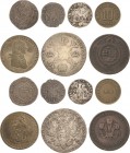 Allgemeine Lots
Lot-7 Stück Habsburg-Taler 1774. Großbritannien-Penny Token 1811. Frankreich-Messingjeton Napoleon (sehr gut erhalten). Italien-Maila...