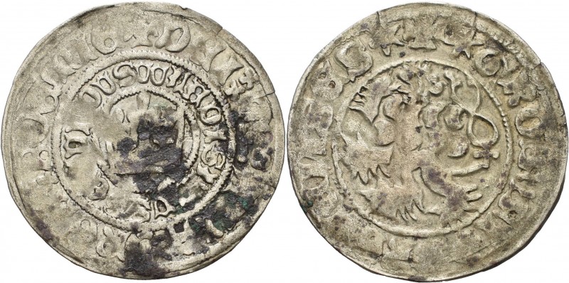 Böhmen
Wladislaus II. 1471-1516 Prager Groschen, Kuttenberg Slg. Donebauer 947 ...