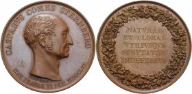 Medaillen
 Bronzemedaille o.J. (König/Loos) Auf den Gründer des Vaterländischen Museums in Prag Graf von Sternberg. Brustbild nach rechts / 5 Zeilen ...