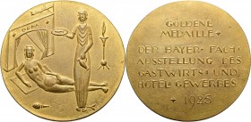 Bayern-Medaillen
 Vergoldete Bronzegussmedaille 1925 (F. Beck) Goldene Medaille der Bayerischen Fachausstellung des Gastwirts- und Hotelgewerbes in A...