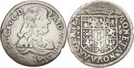 Brandenburg-Preußen
Friedrich Wilhelm, der große Kurfürst 1640-1688 1/3 Taler 1671, GF-Krossen v. Schrötter 599 Neumann 11.63 b Leichte Prägeschwäche...