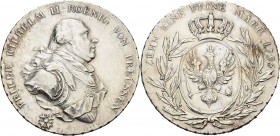 Brandenburg-Preußen
Friedrich Wilhelm II. 1786-1797 Taler 1795, o.Mzz.-Berlin Handelsmünze Olding 55 Jaeger 182 v. Schrötter 223 Davenport 2600 Sehr ...
