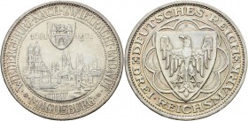 Gedenkausgaben
 3 Reichsmark 1931 A Magdeburg Jaeger 347 Fast vorzüglich/vorzüglich