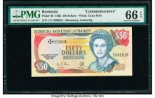 Bermuda Monetary Authority 50 Dollars 1992 Pick 40 Commemorative PMG Gem Uncirculated 66 EPQ. 

HID09801242017

© 2020 Heritage Auctions | All Rights ...